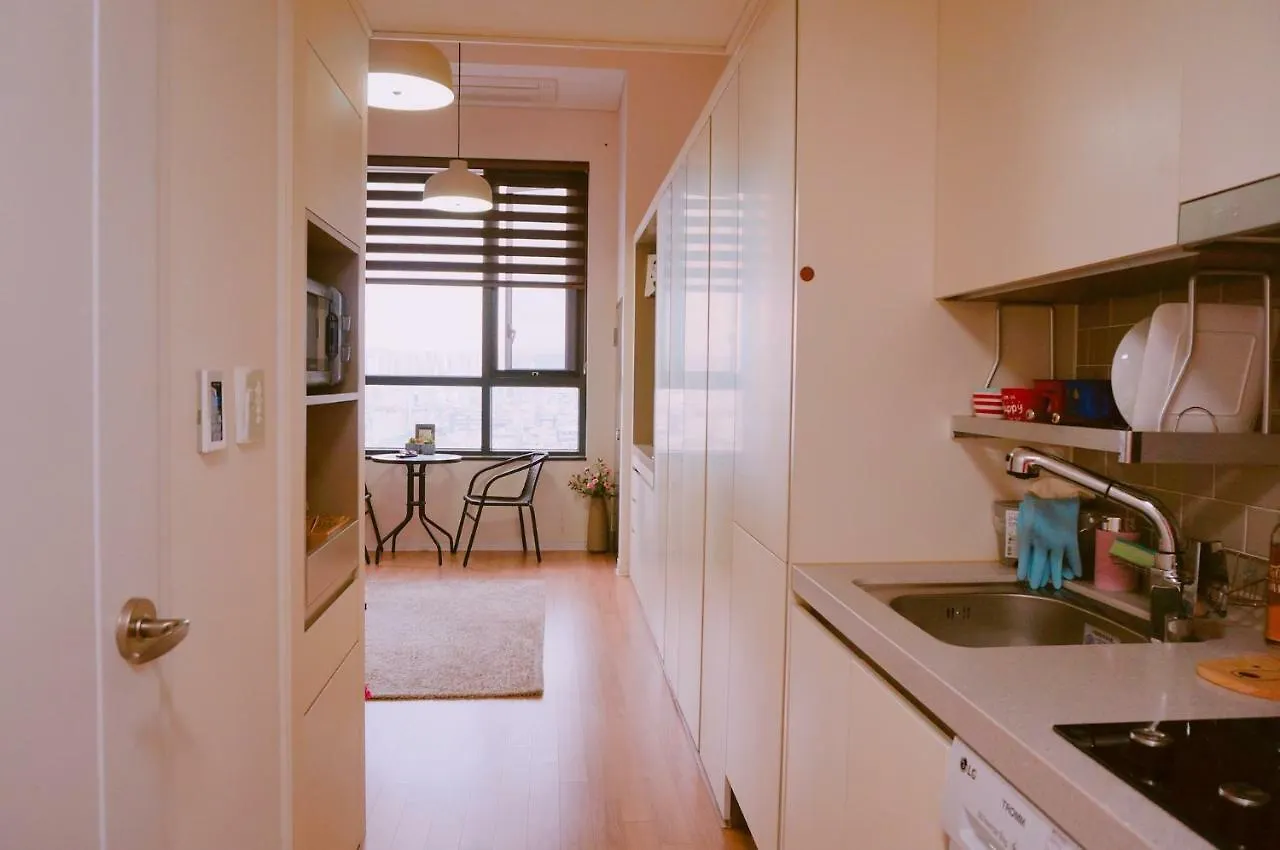Olympic Park & Lotte Tower View Loft Apartment Szöul Dél-Korea